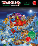 Look Out Below! - Christmas Advent Calendar | Wasgij? | Jumbo | 24 x 54 Pieces | Jigsaw Puzzle