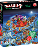 Look Out Below! - Christmas Advent Calendar | Wasgij? | Jumbo | 24 x 54 Pieces | Jigsaw Puzzle