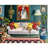 Lounging Around II - Petra Pinn | The Puzzle Collab | 1000 Pieces | Jigsaw Puzzle
