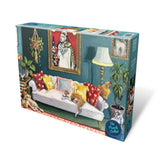 Lounging Around II - Petra Pinn | The Puzzle Collab | 1000 Pieces | Jigsaw Puzzle