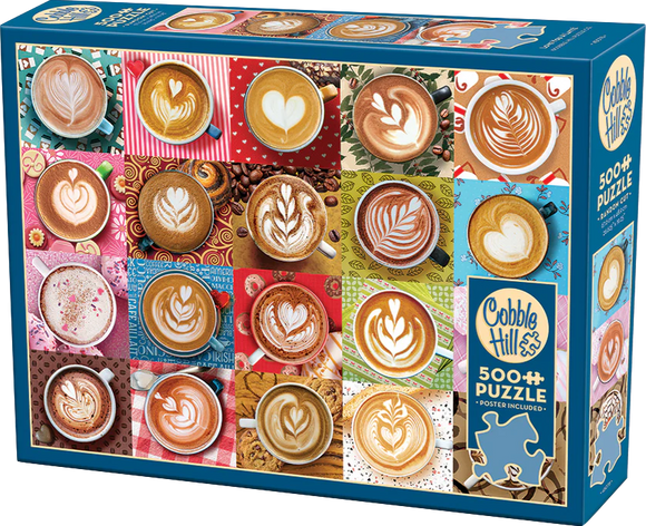 Love You A Latte | Cobble Hill | 500 Pieces | Jigsaw Puzzle