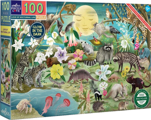 Love of Nocturnal Life - Linda Bleck | Eeboo | 100 Pieces | Jigsaw Puzzle