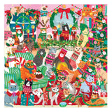 Merry Catmas! - Rebecca Jones | Mudpuppy | 500 Pieces | Jigsaw Puzzle