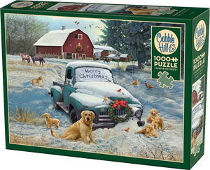 Merry Christmas - Greg Giordano | Cobble Hill | 1000 Pieces | Jigsaw Puzzle