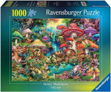 Merry Mushroom Village - Aimee Stewart | Ravensburger | 1000 Pieces | Jigsaw Puzzle