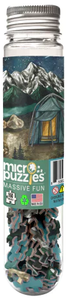 Camping In The Pacific Northwest | Kendra VanDruff | Micro Puzzles | 150 Pieces | Micro Jigsaw Puzzle