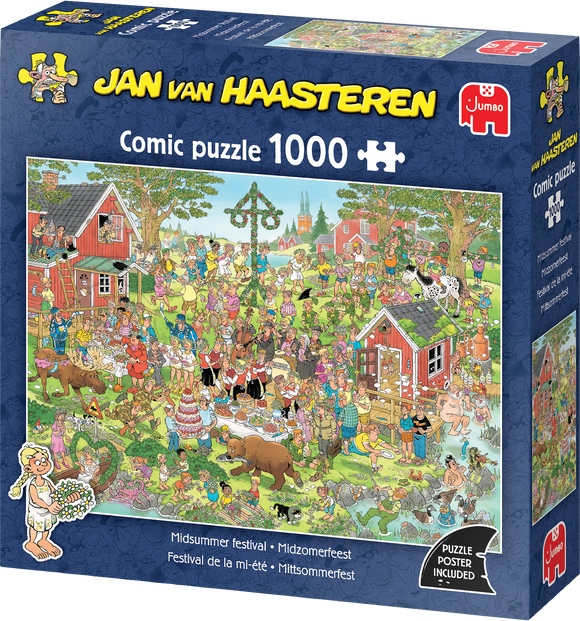 Midsummer Festival - Jan van Haasteren | Jumbo | 1000 Pieces | Jigsaw Puzzle
