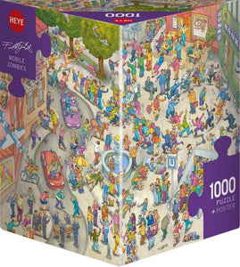 Mobile Zombies - Florian Mitgutsch | Heye | 1000 Pieces | Jigsaw Puzzle