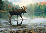 Moose Crossing - Russell Cobane | Cobble Hill | 1000 Pieces | Jigsaw Puzzle