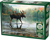 Moose Crossing - Russell Cobane | Cobble Hill | 1000 Pieces | Jigsaw Puzzle