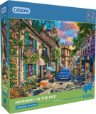 Morning In The Med - Dominic Davison | Gibsons | 500 XL Pieces | Jigsaw Puzzle