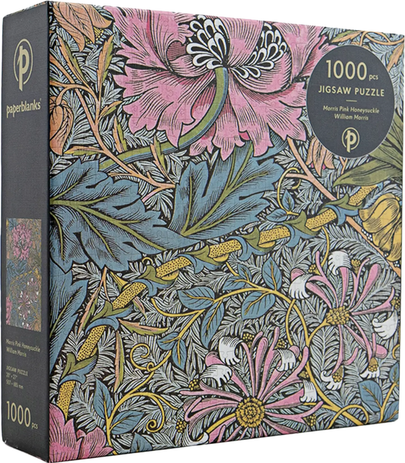 Morris Pink Honeysuckle - William Morris | Paperblanks | 1000 Pieces | Jigsaw Puzzle
