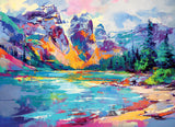 Mountain Lake | Cobble Hill | 1000 Pieces | Jigsaw Puzzle