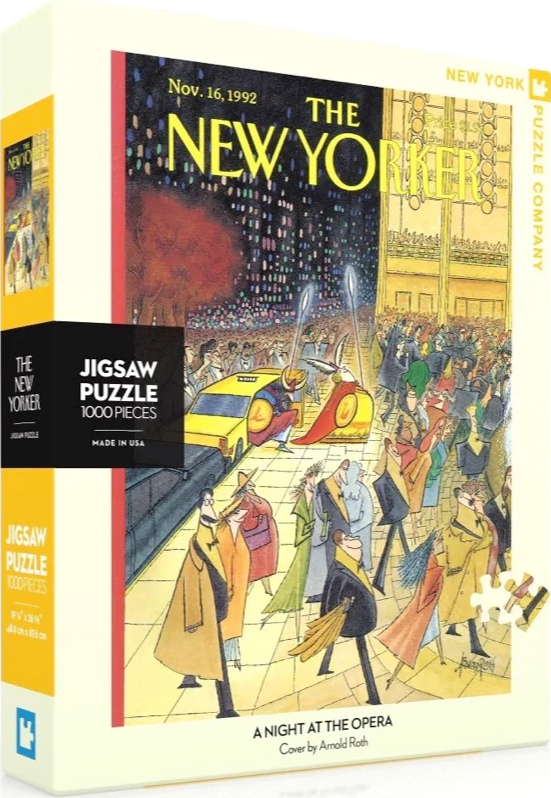 NYPC | A Night At The Opera - Arnold Roth | New York Puzzle Company | 1000 Pieces | Jigsaw Puzzle