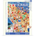 NYPC | Beach Going - Richard Taylor | New York Puzzle Company | 1000 Pieces | Jigsaw Puzzle