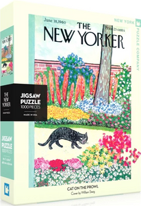 NYPC | Cat On The Prowl - William Steig | New York Puzzle Company | 1000 Pieces | Jigsaw Puzzle