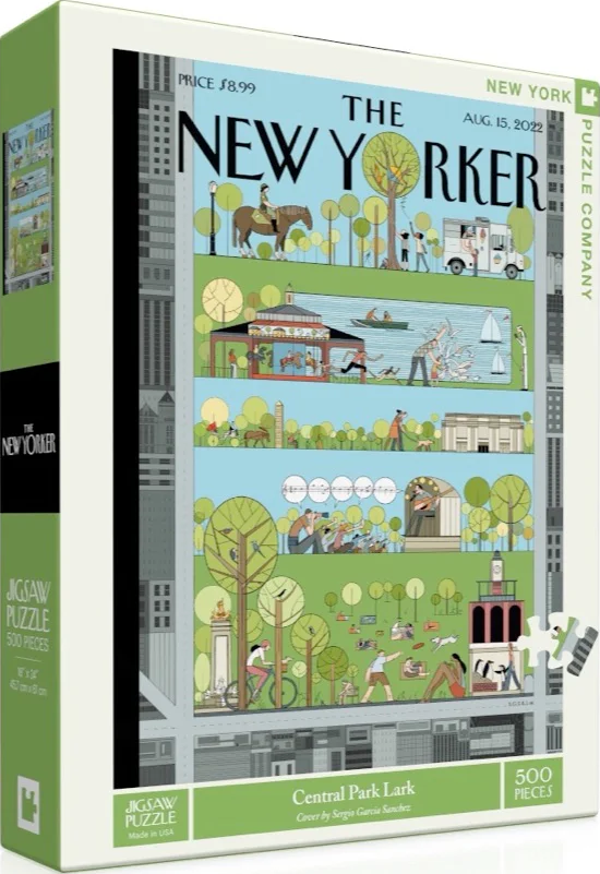 NYPC | Central Park Lark - Sergio Garcia Sanchez | New York Puzzle Company | 500 Pieces | Jigsaw Puzzle