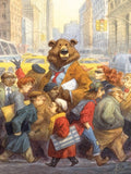 NYPC | City Bear - Peter de Sève | New York Puzzle Company | 1000 Pieces | Jigsaw Puzzle