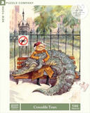 NYPC | Crocodile Tears - Peter de Sève | New York Puzzle Company | 500 Pieces | Jigsaw Puzzle