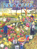 NYPC | Flower Garden - Ilonka Karasz | New York Puzzle Company | 1000 Pieces | Jigsaw Puzzle