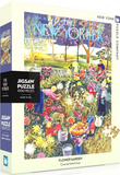 NYPC | Flower Garden - Ilonka Karasz | New York Puzzle Company | 1000 Pieces | Jigsaw Puzzle