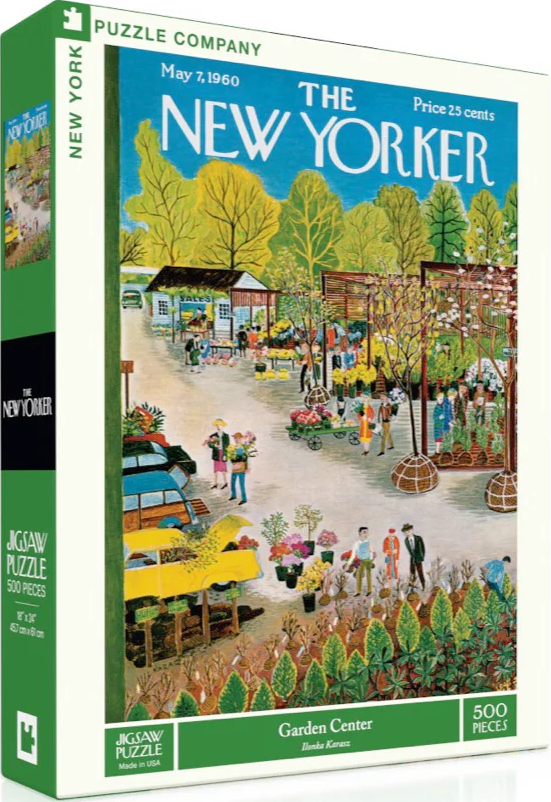 Garden Centre - Ilonka Karasz | New York Puzzle Company | 500 Pieces | Jigsaw Puzzle