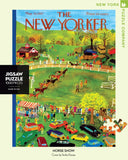 NYPC | Horse Show - Ilonka Karasz | New York Puzzle Company | 1000 Pieces | Jigsaw Puzzle