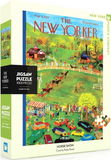 NYPC | Horse Show - Ilonka Karasz | New York Puzzle Company | 1000 Pieces | Jigsaw Puzzle