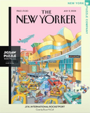 NYPC | JFK International Rocketport - Bruce McCall | New York Puzzle Company | 1000 Pieces | Jigsaw Puzzle