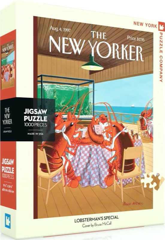 NYPC | Lobsterman's Special - Bruce McCall | New York Puzzle Company | 1000 Pieces | Jigsaw Puzzle
