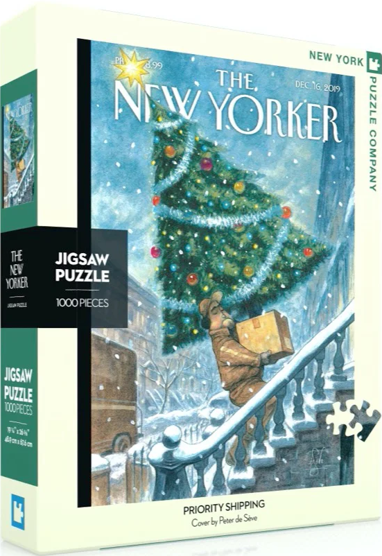 NYPC | Priority Shipping - Peter de Sève | New York Puzzle Company | 1000 Pieces | Jigsaw Puzzle