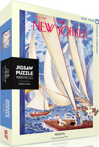 Regatta - Garrett Price | New York Puzzle Company | 1000 Pieces | Jigsaw Puzzle