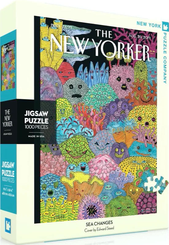 NYPC | Sea Changes - Edward Steed | New York Puzzle Company | 1000 Pieces | Jigsaw Puzzle
