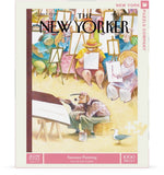 Summer Painting - Carter Goodrich | New York Puzzle Company | 1000 Pieces | Jigsaw Puzzle