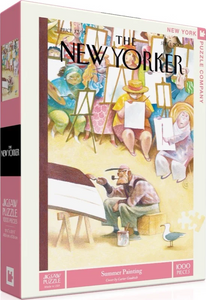 Summer Painting - Carter Goodrich | New York Puzzle Company | 1000 Pieces | Jigsaw Puzzle