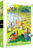 Sunday Afternoon In Central Park - Bob Knox | New York Puzzle Company | 1000 Pieces | Jigsaw Puzzle