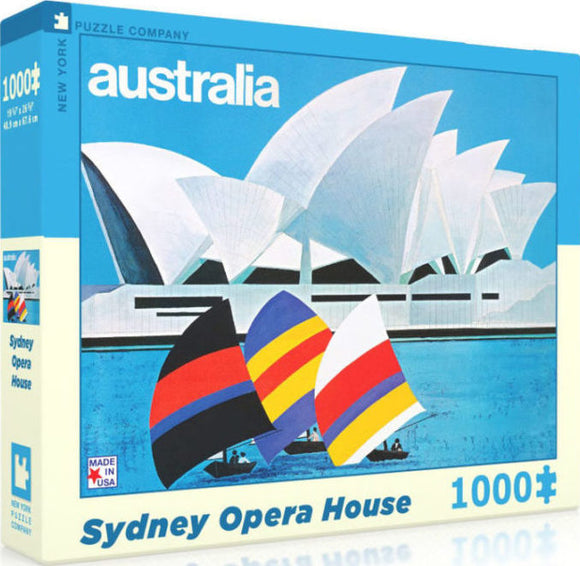 NYPC | Sydney Opera House | New York Puzzle Company | 1000 Pieces | Jigsaw Puzzle