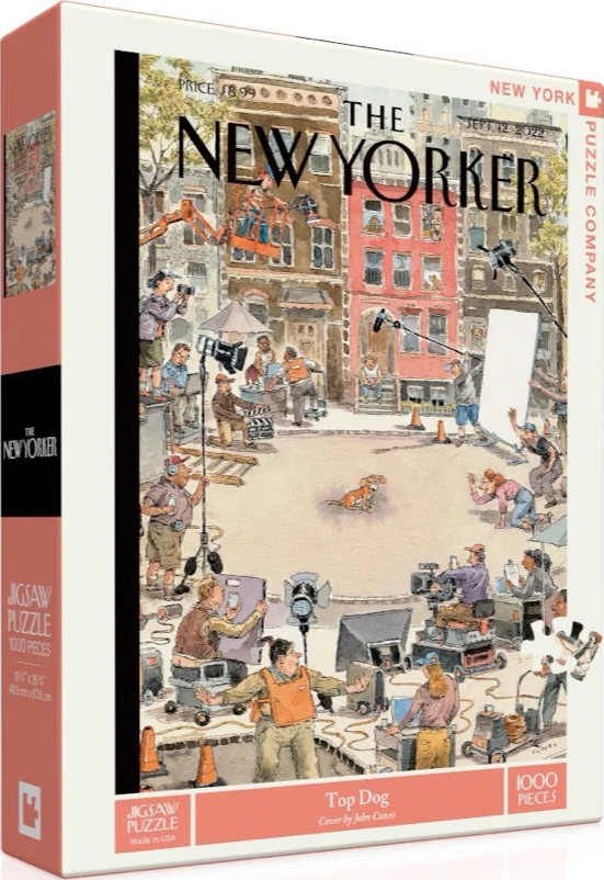 NYPC | Top Dog - John Cuneo | New York Puzzle Company | 1000 Pieces | Jigsaw Puzzle