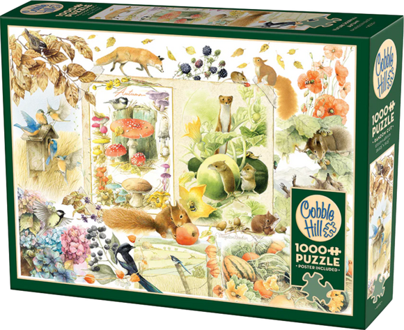 Autumn - Nature Journal | Marjolein Bastin | Cobble Hill | 1000 Pieces | Jigsaw Puzzle