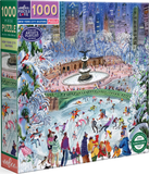 New York City Ice Skaters - Victoria Tentler-Krylov | Eeboo | 1000 Pieces | Jigsaw Puzzle