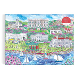 Newport Mansions - Michael Storrings | Galison | 1000 Pieces | Jigsaw Puzzle