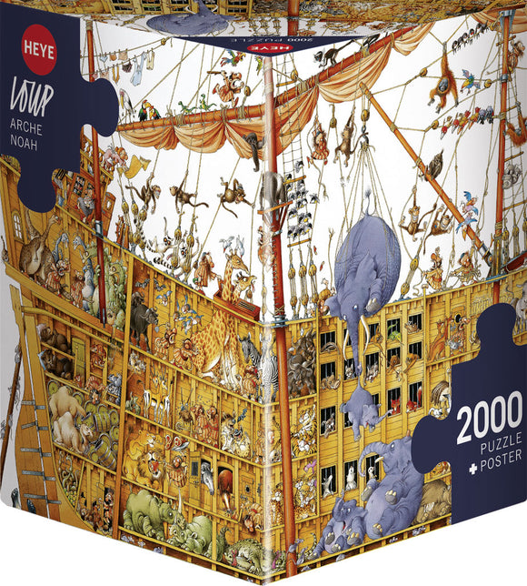 Noah's Ark - Loup | Heye | 2000 Pieces | Jigsaw Puzzle