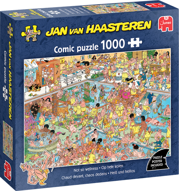 Not So Wellness - Jan van Haasteren | Jumbo | 1000 Pieces | Jigsaw Puzzle