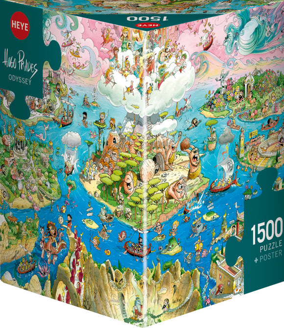 Odyssey - Odyssey | Heye | 1500 Pieces | Jigsaw Puzzle