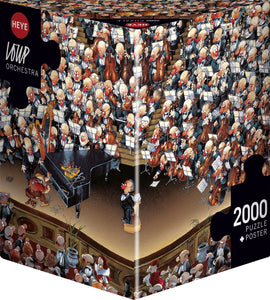 Orchestra - Loup | Heye | 2000 Pieces | Jigsaw Puzzle