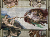 The Creation Of Adam - Michelangelo | Pomegranate | 1000 Pieces | Jigsaw Puzzle