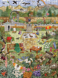 Alphabet Garden - Gale Pitt | Pomegranate | 1000 Pieces | Jigsaw Puzzle