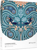 Huia And Chrysanthemum - Catherine Marion | Pomegranate | 500 Pieces | Circular Jigsaw Puzzle