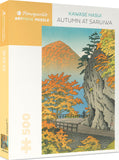 Autumn At Saruiwa - Kawase Hasui | Pomegranate | 500 Pieces | Jigsaw Puzzle