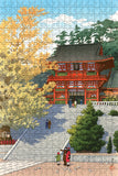 Tsurugaoka Hachiman Shrine - Kawase Hasui | Pomegranate | 500 Pieces | Jigsaw Puzzle